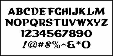 Comedy Time JNL by Jeff Levine Fonts — Decorative Font — thumbnail 3
