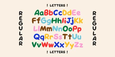 Comic Sands by Meg Lewis Fun House — Decorative Font — thumbnail 4