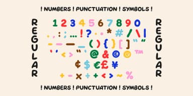 Comic Sands by Meg Lewis Fun House — Decorative Font — thumbnail 5