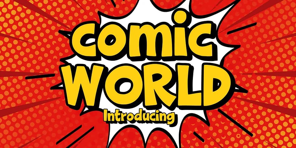 Comic World by Fox7 — Decorative Font