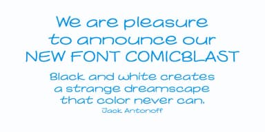 Comicblast by Kustomtype — Decorative Font — thumbnail 8