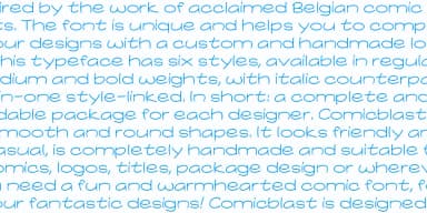 Comicblast by Kustomtype — Decorative Font — thumbnail 4