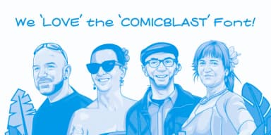 Comicblast by Kustomtype — Decorative Font — thumbnail 7