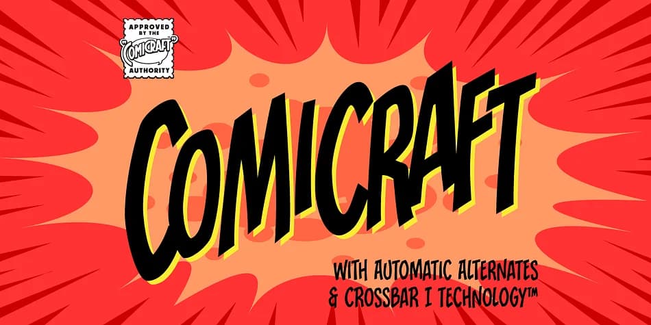 COMICRAFT by Comicraft — Decorative Font