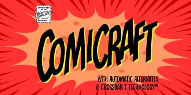COMICRAFT by Comicraft — Decorative Font — thumbnail 1