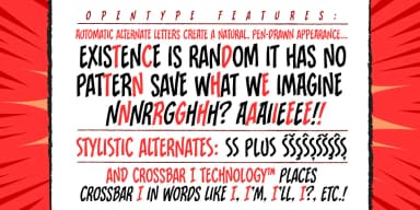 COMICRAFT by Comicraft — Decorative Font — thumbnail 3