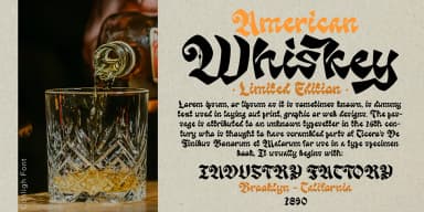 Conligh by TypeClassHeroes — Blackletter Font — thumbnail 4