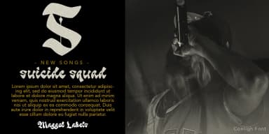 Conligh by TypeClassHeroes — Blackletter Font — thumbnail 6