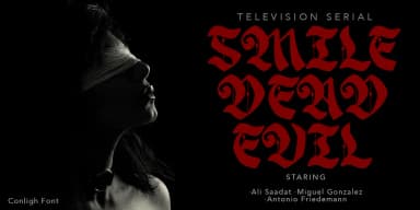 Conligh by TypeClassHeroes — Blackletter Font — thumbnail 7