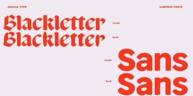 Contrue Fonte by Jolicia Type — Blackletter Font — thumbnail 2