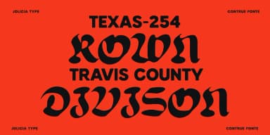 Contrue Fonte by Jolicia Type — Blackletter Font — thumbnail 3