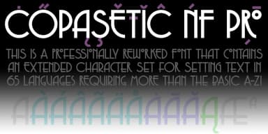 COPASETIC NF PRO by CheapProFonts — Decorative Font — thumbnail 5