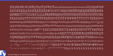 Cornpile by Typodermic Fonts Inc. — Decorative Font — thumbnail 5