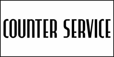 COUNTER SERVICE JNL by Jeff Levine Fonts — Decorative Font — thumbnail 2