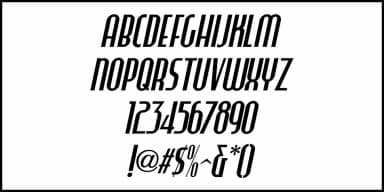 COUNTER SERVICE JNL by Jeff Levine Fonts — Decorative Font — thumbnail 5