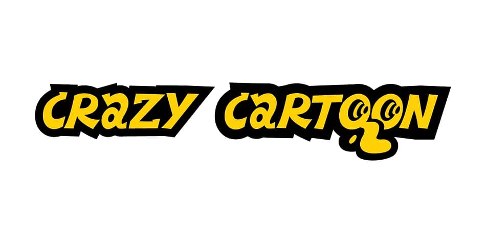CRAZY CARTOON by Pedro Teixeira — Decorative Font