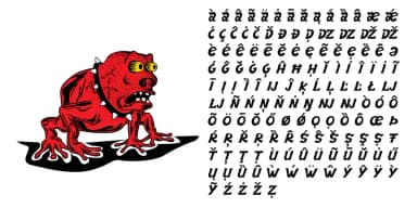 CRAZY CARTOON by Pedro Teixeira — Decorative Font — thumbnail 5