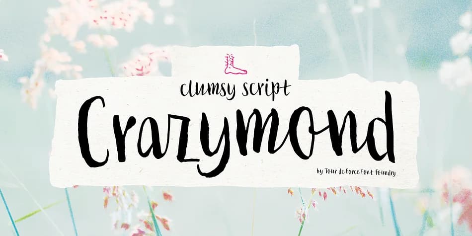 Crazymond by Tour de Force Font Foundry — Display Font