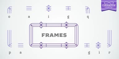 CRISTAL by Corradine Fonts — Dingbats Font — thumbnail 5