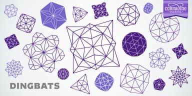 CRISTAL by Corradine Fonts — Dingbats Font — thumbnail 7