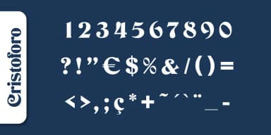 Cristoforo by SoftMaker — Decorative Font — thumbnail 3