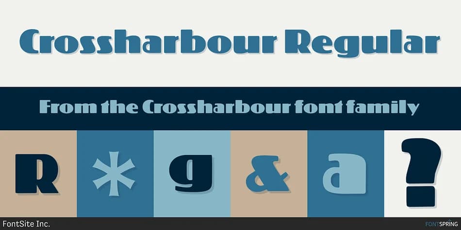 Crossharbour by FontSite Inc. — Decorative Font