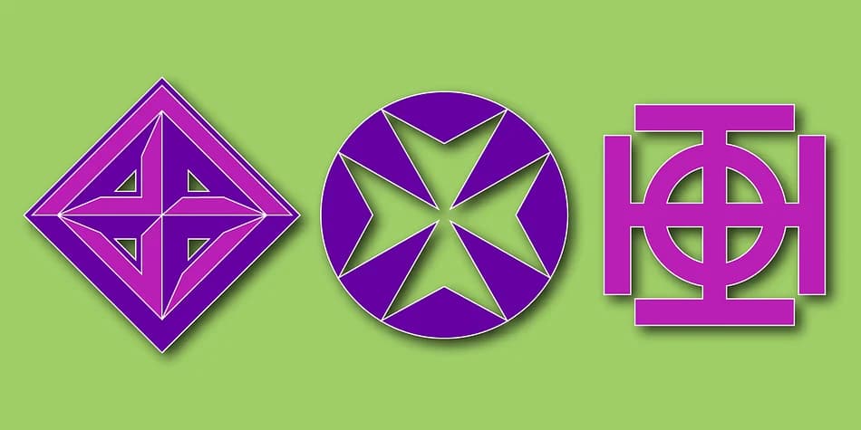 CrossOrnaments by Gerald Gallo Fonts — Dingbats Font