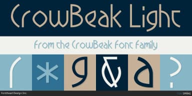 CrowBeak by Fonthead Design — Decorative Font — thumbnail 1