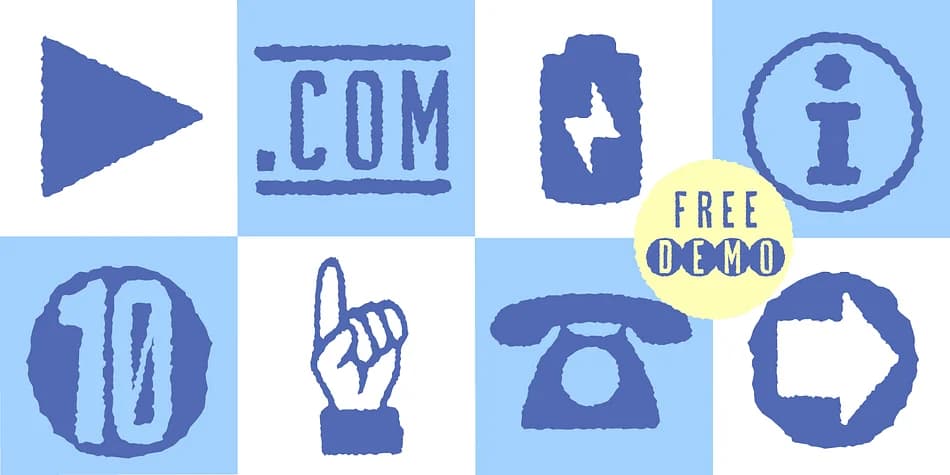 Czykago Rough by Typo Graphic Design — Dingbats Font