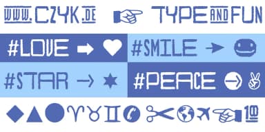 Czykago Rough by Typo Graphic Design — Dingbats Font — thumbnail 4