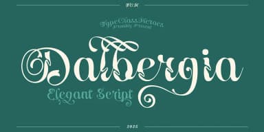 Dalbergia Script Font by TypeClassHeroes — Script Handwritten Font — thumbnail 1