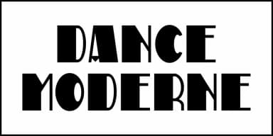 Dance  Moderne JNL by Jeff Levine Fonts — Decorative Font — thumbnail 2