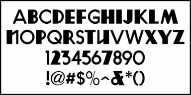 DANCE NIGHT JNL by Jeff Levine Fonts — Decorative Font — thumbnail 3