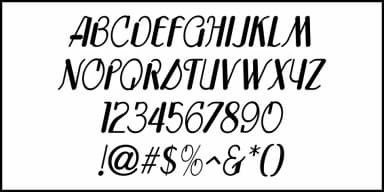 DANCE TIME JNL by Jeff Levine Fonts — Decorative Font — thumbnail 5