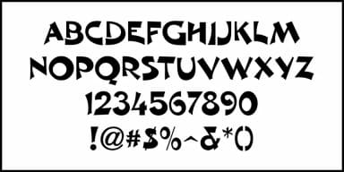 Danse Nouveau JNL by Jeff Levine Fonts — Decorative Font — thumbnail 3