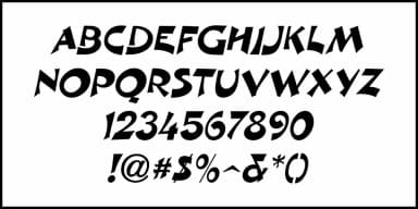 Danse Nouveau JNL by Jeff Levine Fonts — Decorative Font — thumbnail 5