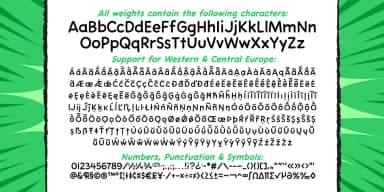 Dash Decent by Comicraft — Decorative Font — thumbnail 3