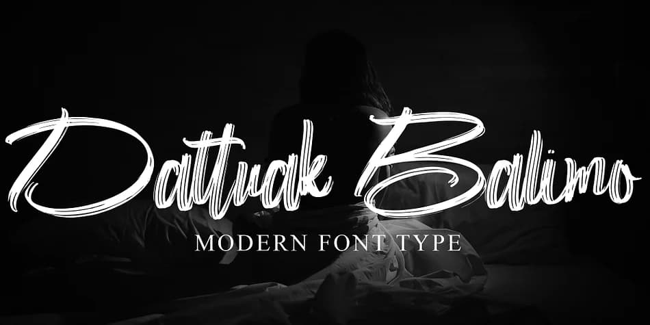 Dattuak Balimo by Ayska — Script Handwritten Font