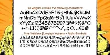 Dave Gibbons Lower by Comicraft — Decorative Font — thumbnail 3