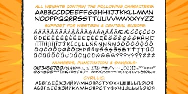 Dave Gibbons by Comicraft — Decorative Font — thumbnail 4