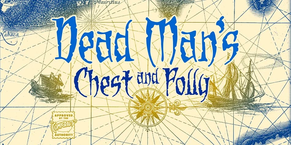 Dead Mans by Comicraft — Blackletter Font