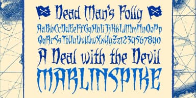 Dead Mans by Comicraft — Blackletter Font — thumbnail 3