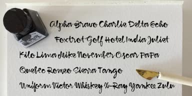 Dear Rae, Love Dad by Outside the Line — Script Handwritten Font — thumbnail 2