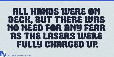 Debusen by Typodermic Fonts Inc. — Decorative Font — thumbnail 3