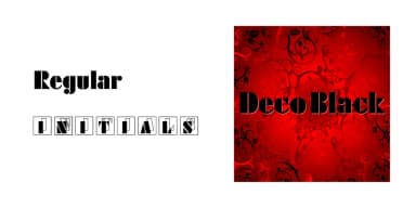 Deco Black by SoftMaker — Decorative Font — thumbnail 2