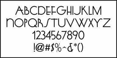 Deco Delight JNL by Jeff Levine Fonts — Decorative Font — thumbnail 3