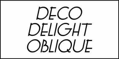 Deco Delight JNL by Jeff Levine Fonts — Decorative Font — thumbnail 4