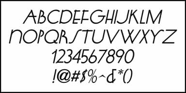 Deco Delight JNL by Jeff Levine Fonts — Decorative Font — thumbnail 5