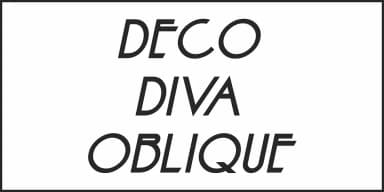 DECO DIVA JNL by Jeff Levine Fonts — Decorative Font — thumbnail 4