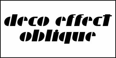 Deco Effect JNL by Jeff Levine Fonts — Decorative Font — thumbnail 4